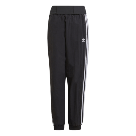 ADIDAS originals pantaloni a vita alta nero donna