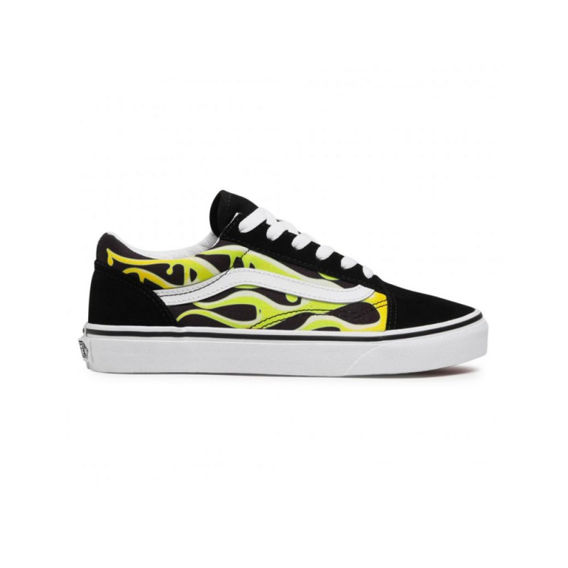 vans basse bambino verde