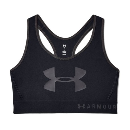 Under Armour Reggiseno Sportivo Keyhole Nero Donna