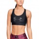 Under Armour Reggiseno Sportivo Keyhole Nero Donna