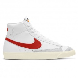 Nike Sneakers Blazer Mid 7 Bianco Rosso Donna