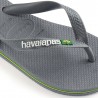 Havaianas Infradito Mare Brasil Grigio Metallizzato Uomo