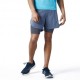 New Balance Short Running Pmv Portable Azzurro Uomo