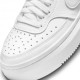 Nike Sneakers Court Vision Alta Lea Bianco Donna