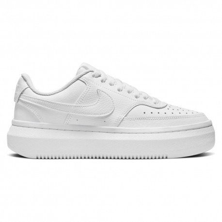 Nike Sneakers Court Vision Alta Lea Bianco Donna