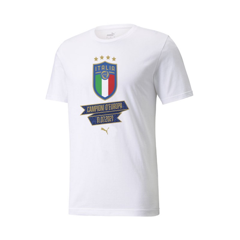 maglia puma bambino oro