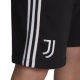 ADIDAS pantaloncini calcio juve 3stripes nero bianco uomo