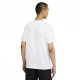 Nike T-Shirt Swoosh Bianco Nero Uomo