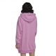 ADIDAS originals felpa con cappuccio dress rosa donna