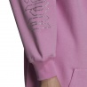 ADIDAS originals felpa con cappuccio dress rosa donna