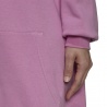 ADIDAS originals felpa con cappuccio dress rosa donna