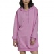 ADIDAS originals felpa con cappuccio dress rosa donna