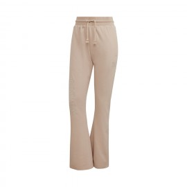 ADIDAS originals pantaloni logo strass beige donna