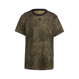 ADIDAS originals t-shirt animal verde donna