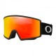 Oakley Maschera Sci Ridge Line M Nero Opaco Fire Irid