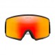 Oakley Maschera Sci Ridge Line M Nero Opaco Fire Irid