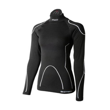 Mico Sport Maglia A Manica Lunga Seamless 1841 Nero Donna